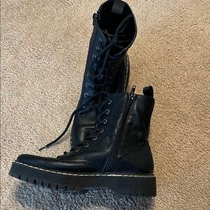 Sincerely Jules Black Combat Boots